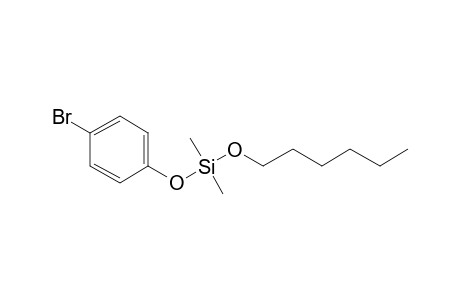 Silane, dimethyl(4-bromophenoxy)hexyloxy-