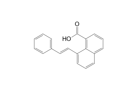 (E)-8-Styryl-1-naphthoic acid