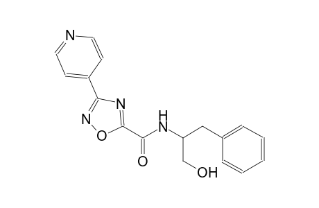 1,2,4-oxadiazole-5-carboxamide, N-[(1S)-2-hydroxy-1-(phenylmethyl)ethyl]-3-(4-pyridinyl)-
