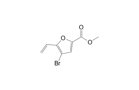 4-Bromo-5-ethenyl-2-furancarboxylic acid methyl ester