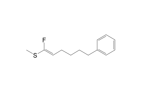 1-Fluoro-1-(methylthio)-6-phenyl-1-hexene