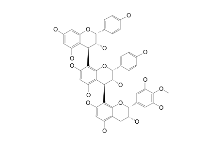 EPIAFZELECHIN-(4-BETA->8)-EPIAFZELECHIN-(4-BETA->8)-4'-O-METHYL-(-)-EPIGALLOCATECHIN