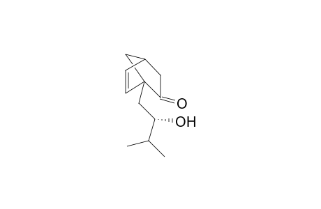 (1S,4R)-4-[(2S)-2-hydroxy-3-methyl-butyl]bicyclo[2.2.1]hept-2-en-5-one