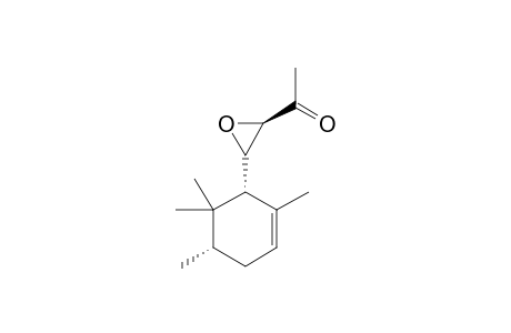 (1'R,3R,4S,5'S)-3,4-EPOXY-4-(2',5',6',6'-TETRAMETHYLCYCLOHEX-2'-EN-1'-YL)-BUTAN-2-ONE;(2S,6R,7S,8R)-7,8-EPOXY-CIS-ALPHA-DIHYDROIRONE