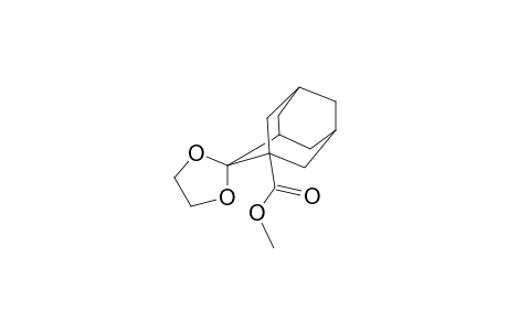 Adamantan-2-one-1-carboxylic acid, ethylene ketal, methyl ester