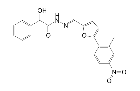 2-Hydroxy-N-[(E)-[5-(2-methyl-4-nitro-phenyl)-2-furyl]methyleneamino]-2-phenyl-acetamide