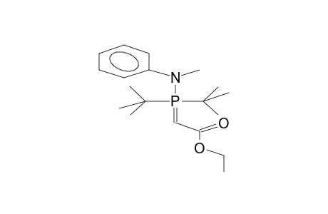 ETHOXYCARBONYLMETHYLENEDI(TERT-BUTYL)-N-METHYL-N-PHENYLAMINOPHOSPHORANE