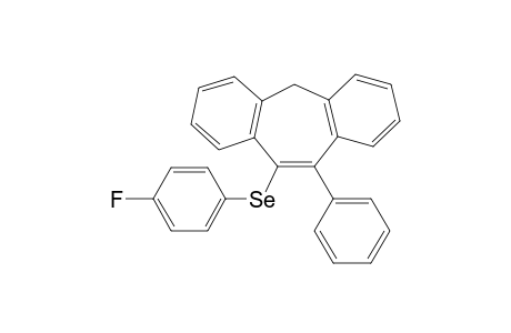 (4-Fluorophenyl)(11-phenyl-5H-dibenzo[a,d][7]annulen-10-yl)selane