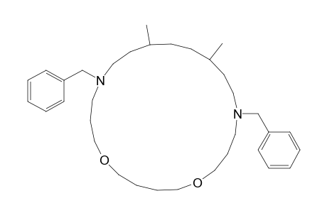 5,14-Dibenzyl-8,11-dimethyl-1,18-dioxa-5,14-diazacyclodocosane