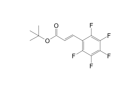 tert-Butyl (2E)-3-(2,3,4,5,6-pentafluorophenyl)-2-propenoate