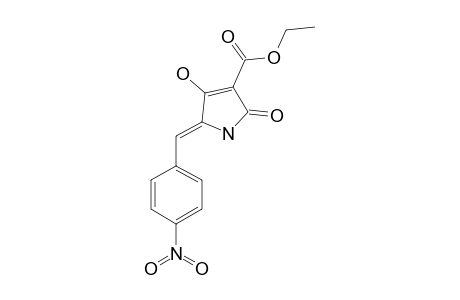 5-(4'-NITROBENZYLIDENE)-3-ETHOXYCARBONYL-TETRAMIC-ACID