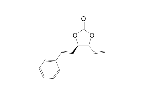 4,5-trans-4-[(E)-2-Phenylethenyl]-5-ethenyl-1,3-dioxolan-2-one