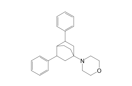 4-[Morpholino]-6,7-diphenylbicyclo[2.2.2]octane