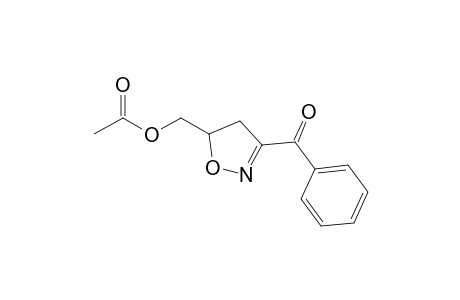3-Benzoyl-5-acetoxymethyl-4,5-dihydroisoxazole