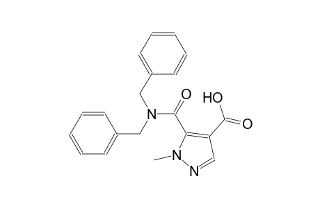 1H-pyrazole-4-carboxylic acid, 5-[[bis(phenylmethyl)amino]carbonyl]-1-methyl-