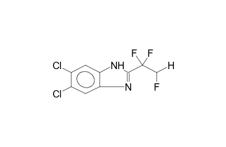 5,6-DICHLORO-2-(1,1,2-TRIFLUOROETHYL)BENZIMIDAZOLE