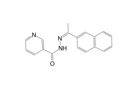 N'-[(Z)-1-(2-naphthyl)ethylidene]nicotinohydrazide