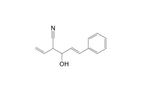 (E)-2-ethenyl-3-hydroxy-5-phenyl-4-pentenenitrile