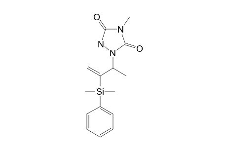 1-[2-(dimethylphenylsilyl)-1-methyl-2-propenyl]-4-methyl-1,2,4-triazolidine-3,5-dione