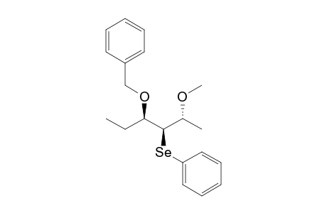 (3R,4R,5R)-3-Benzyloxy-4-phenylselenyl-5-methoxyhexane