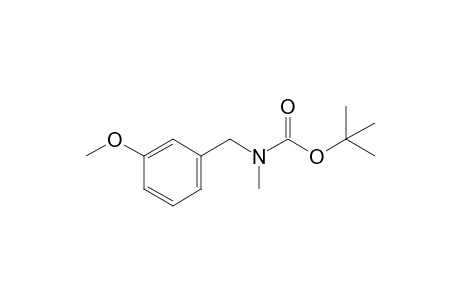N-(t-Butoxycarbonyl)-N-methyl(m-methoxybenzyl)amine