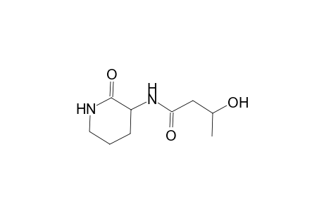 Butanamide, 3-hydroxy-N-(2-oxo-3-piperidinyl)-