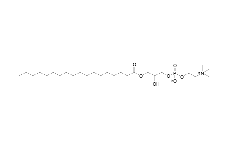 2-[hydroxy-(2-hydroxy-3-octadecanoyloxy-propoxy)phosphoryl]oxyethyl-trimethyl-ammonium