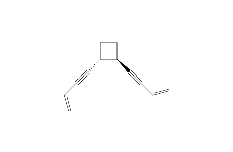 Cyclobutane, 1,2-di-3-buten-1-ynyl-, trans-