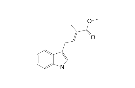 METHYL-4-(INDOL-3-YL)-2-METHYLBUR-2-ENOATE