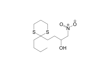 4-(2-butyl-1,3-dithian-2-yl)-1-nitrobutan-2-ol