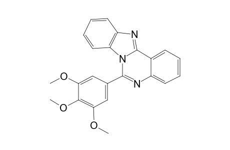 6-(3,4,5-Trimethoxyphenyl)benzimidazo[1,2-c]quinazoline