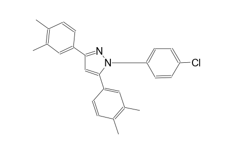 1-(4-chlorophenyl)-3,5-bis(3,4-dimethylphenyl)-1H-pyrazole