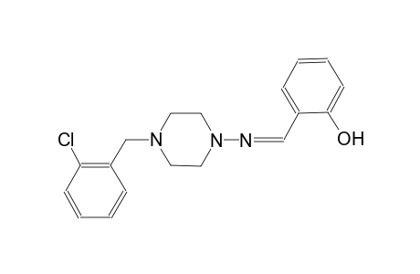 phenol, 2-[(Z)-[[4-[(2-chlorophenyl)methyl]-1-piperazinyl]imino]methyl]-