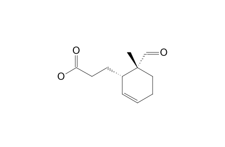 3-[(1S,2R)-2-FORMYL-2-METHYLCYCLOHEX-5-ENYL]-PROPIONIC_ACID