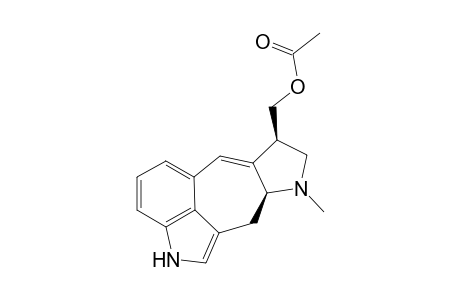 (5S,8R)-5(10-9)abeo-6-Methyl-8.beta.-acetoxymethyl-9,10-didehydroergoline