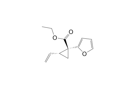 trans-2-Furyl-trans-3-vinyl-1-(ethoxycarbonyl)cyclopropane