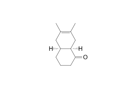 (1R*,6S*)-8,9-Dimethylbicyclo[4.4.0]-8-decen-2-one