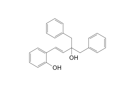 2-[(E)-3-Benzyl-3-hydroxy-4-phenylbut-1-enyl]phenol