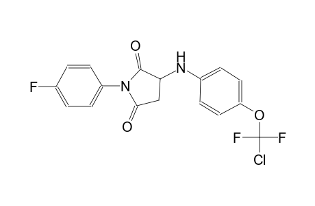 3-[4-[chloro(difluoro)methoxy]anilino]-1-(4-fluorophenyl)pyrrolidine-2,5-dione