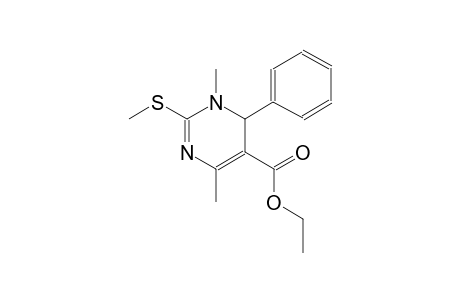 5-pyrimidinecarboxylic acid, 1,6-dihydro-1,4-dimethyl-2-(methylthio)-6-phenyl-, ethyl ester