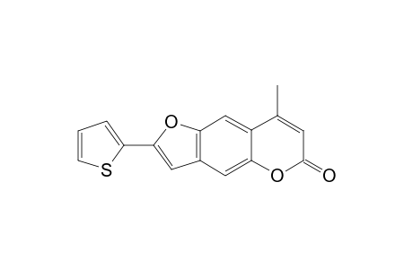 2-thiophene-4-methylfurocoumarin