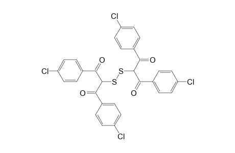2-[[1,3-bis(4-chlorophenyl)-1,3-bis(oxidanylidene)propan-2-yl]disulfanyl]-1,3-bis(4-chlorophenyl)propane-1,3-dione