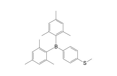(p-Methylthiophenyl)dimesitylborane