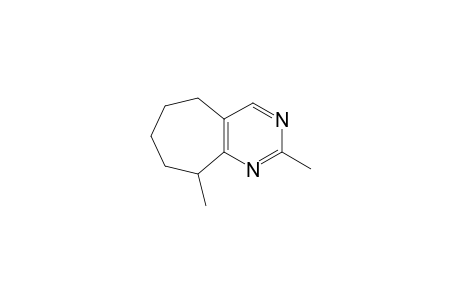 2,4-Dimethyl-6,7,8,9-tetrahydro-5H-cycloheptas[d]pyrimidine