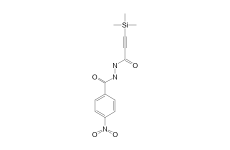 N-(4-NITROPHENYL)-N'-(3-TRIMETHYLSILYLPROPYNOYL)-HYDRAZINE