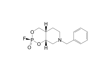 (+)-(1R,3S,6S)-9-Benzyl-3-fluoro-2,4-dioxa-9-aza-3-phosphadecalin 3-Oxide