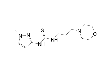 N-(1-methyl-1H-pyrazol-3-yl)-N'-[3-(4-morpholinyl)propyl]thiourea