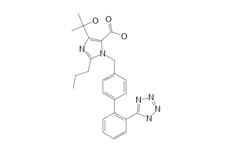 OLMESARTAN;4-(1-HYDROXY-1-METHYLETHYL)-2-PROPYL-1-[2'-(1H-TETRAZOL-5-YL)-BIPHENYL-4-YL]-METHYL-1H-IMIDAZOLE-5-CARBOXYLIC-ACID