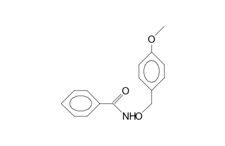 Benzohydroxamic acid, P-methoxy-benzyl ester