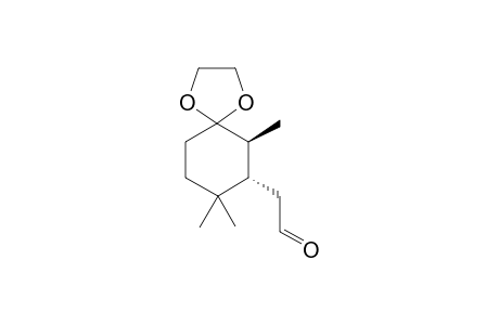 (6,8,8-Trimethyl-1,4-dioxaspiro[4.5]dec-7-yl)ethanal